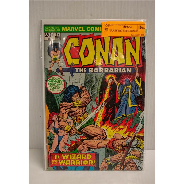 CONAN THE BARBARIAN #29