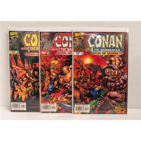 CONAN: RIVER OF BLOOD #1 TO #3