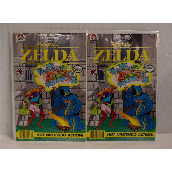 NINTENDO COMICS SYSTEM #7 --- 2 COPIES