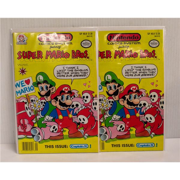 NINTENDO COMICS SYSTEM #8 --- 2 COPIES