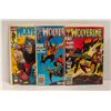 WOLVERINE --- 3 COMICS