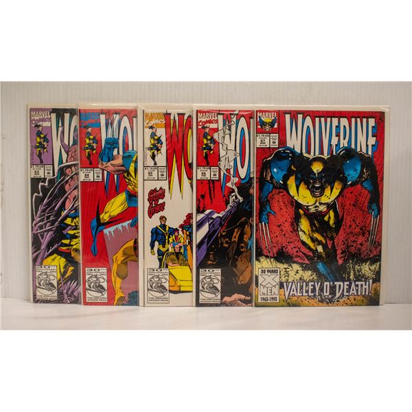 WOLVERINE --- 5 COMICS