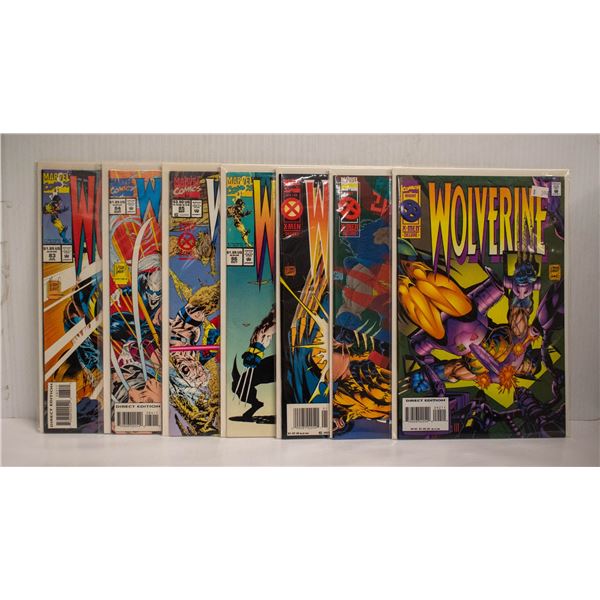 WOLVERINE --- 7 COMICS