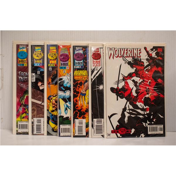 WOLVERINE --- 7 COMICS