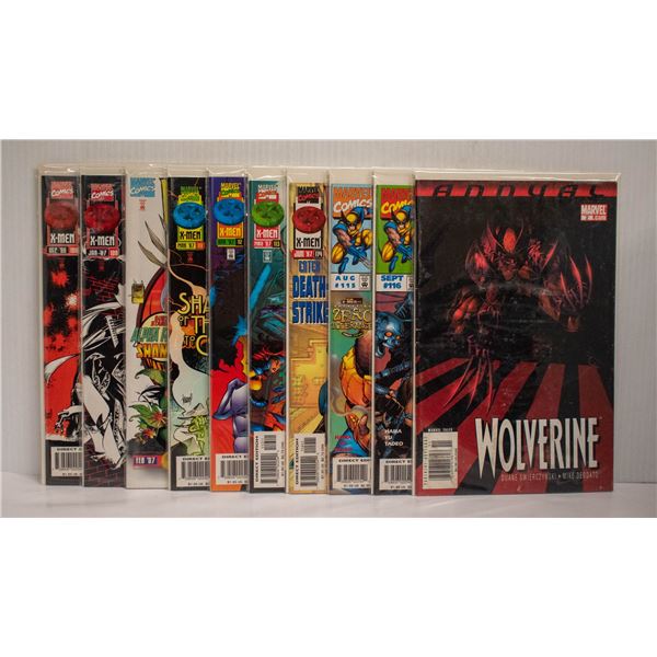 WOLVERINE --- 10 COMICS