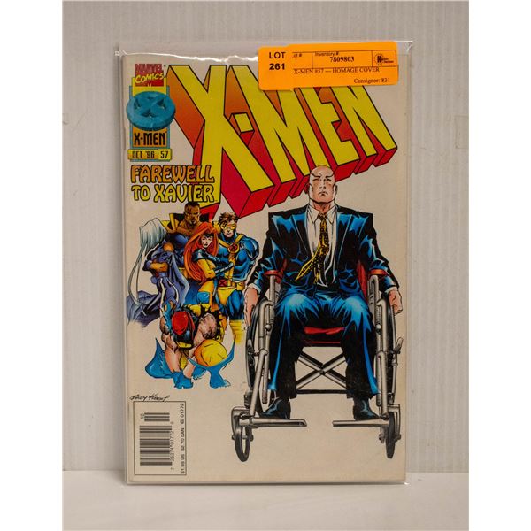 X-MEN #57 --- HOMAGE COVER