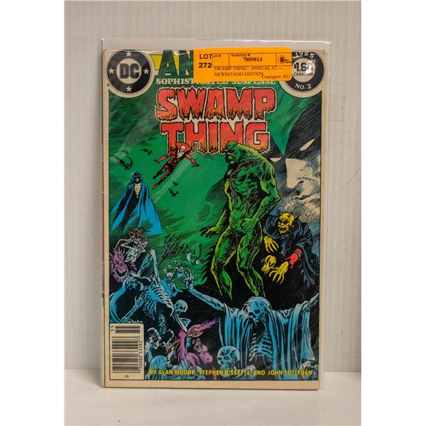 SWAMP THING - ANNUAL #2 --- NEWSSTAND EDITION