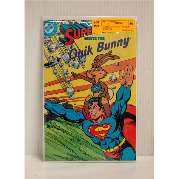 SUPERMAN MEETS THE QUIK BUNNY #1