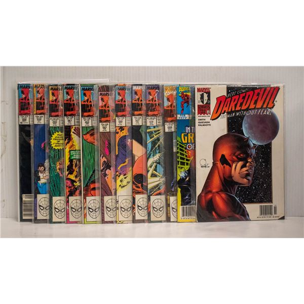 DAREDEVIL --- 12 COMICS