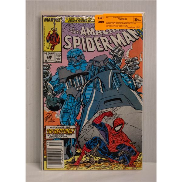 AMAZING SPIDER-MAN #329 --- NEWSSTAND EDITION