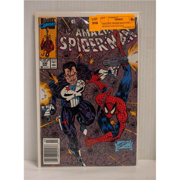 AMAZING SPIDER-MAN #330 --- NEWSSTAND EDITION