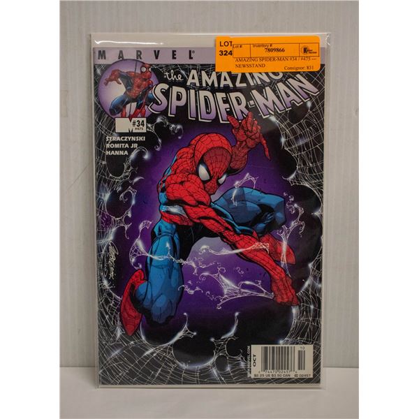 AMAZING SPIDER-MAN #34 / #475 --- NEWSSTAND