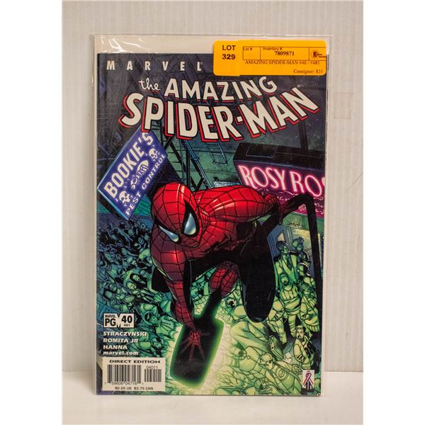 AMAZING SPIDER-MAN #40 / #481