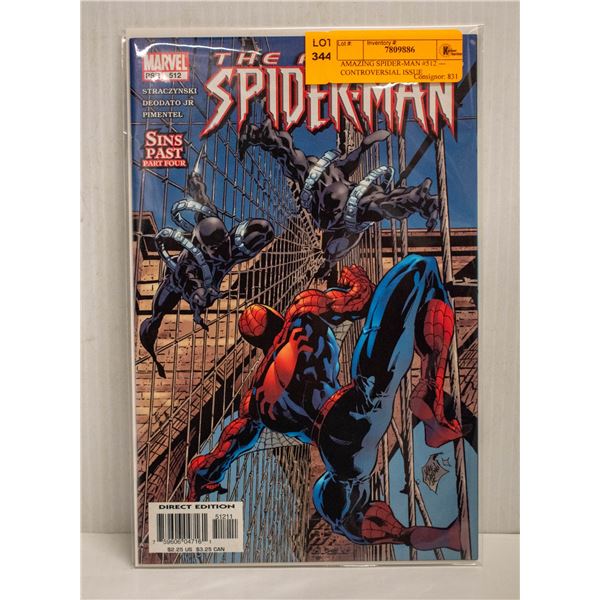 AMAZING SPIDER-MAN #512 --- CONTROVERSIAL ISSUE