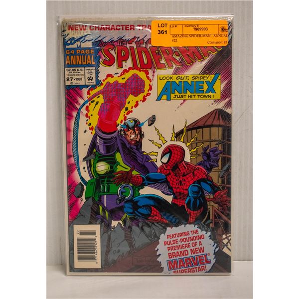 AMAZING SPIDER-MAN - ANNUAL #22