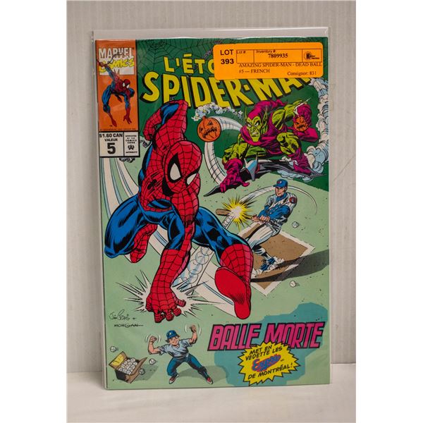 AMAZING SPIDER-MAN - DEAD BALL #5 --- FRENCH