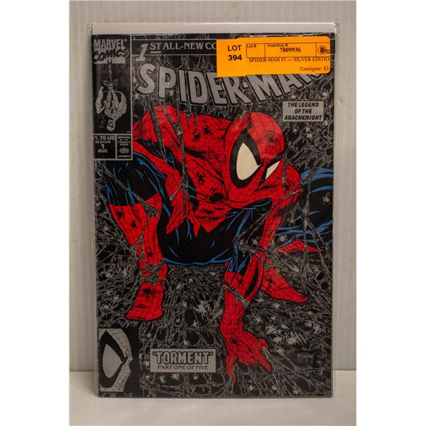 SPIDER-MAN #1 --- SILVER EDITION