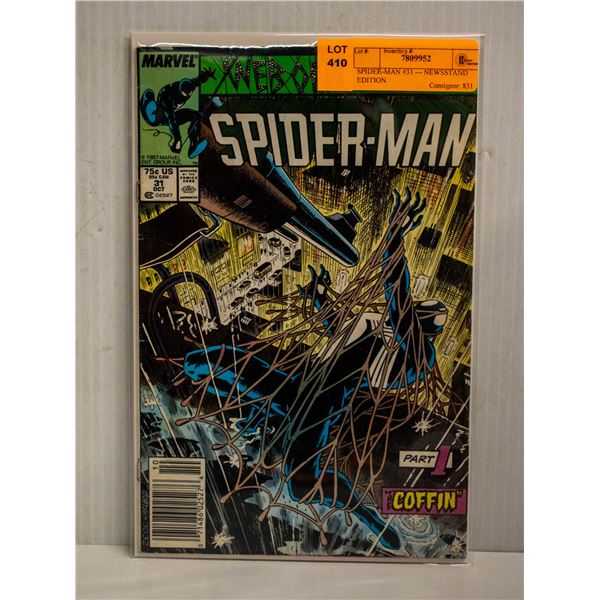 SPIDER-MAN #31 --- NEWSSTAND EDITION