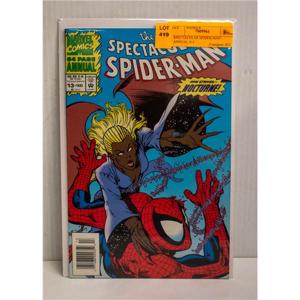 SPECTACULAR SPIDER-MAN - ANNUAL #13