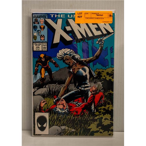 UNCANNY X-MEN #216