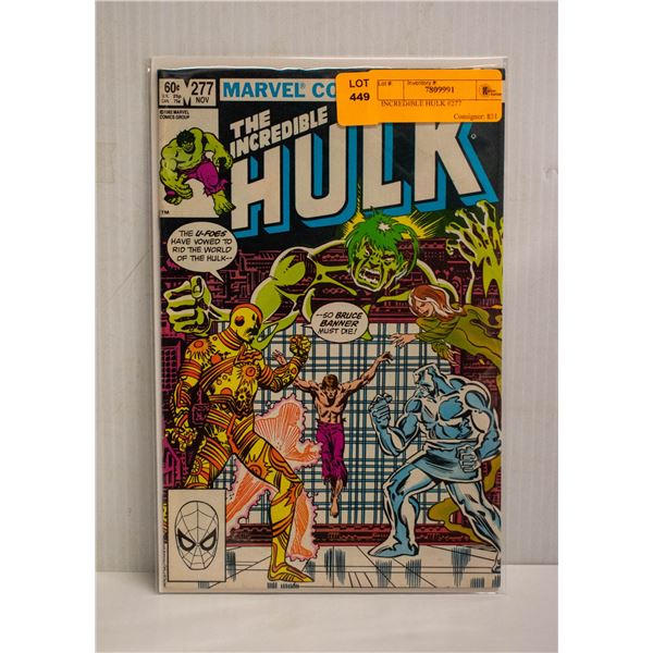 INCREDIBLE HULK #277