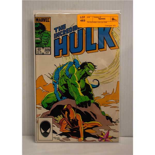 INCREDIBLE HULK #309