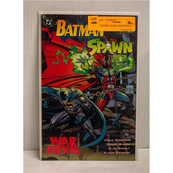 BATMAN / SPAWN: WAR DEVIL #1