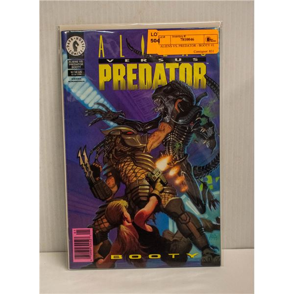 ALIENS VS. PREDATOR - BOOTY #1