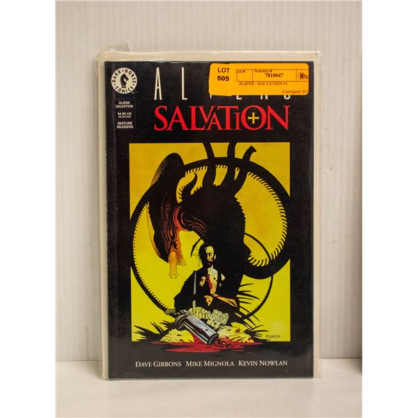 ALIENS - SALVATION #1