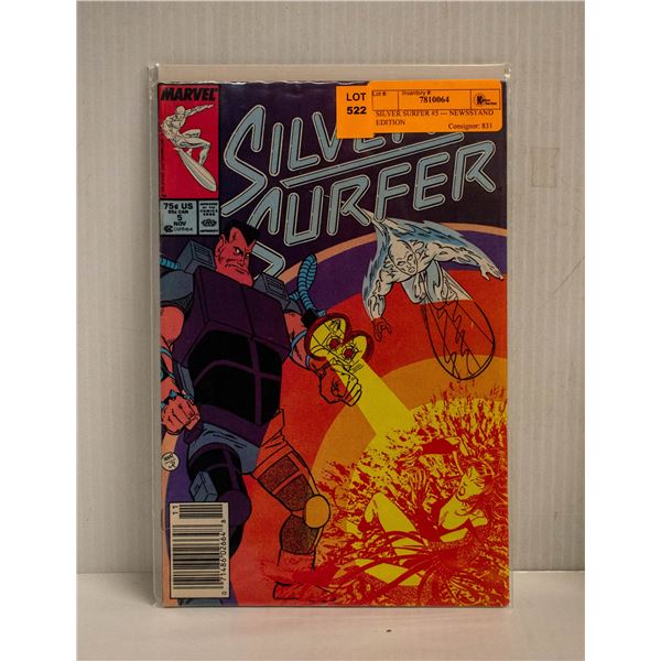 SILVER SURFER #5 --- NEWSSTAND EDITION