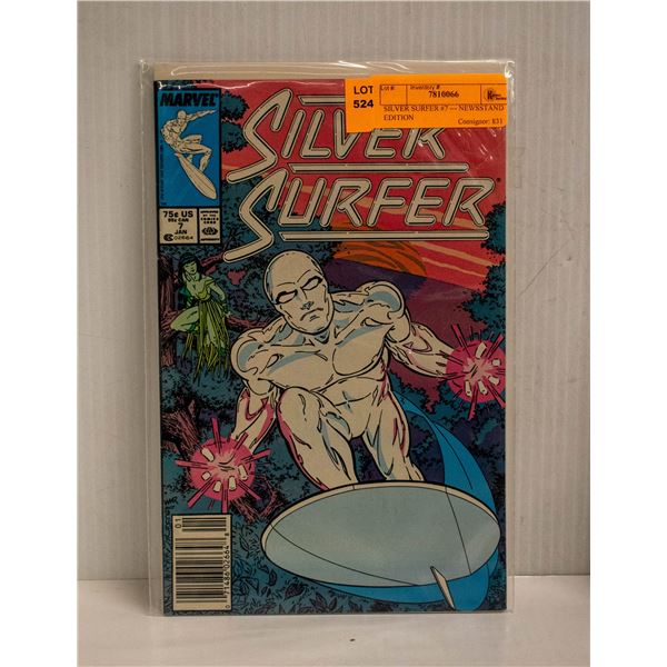 SILVER SURFER #7 --- NEWSSTAND EDITION