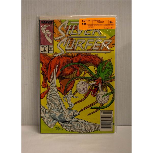 SILVER SURFER #8 --- NEWSSTAND EDITION