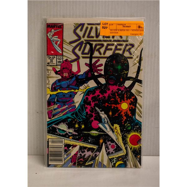 SILVER SURFER #10 --- NEWSSTAND EDITION