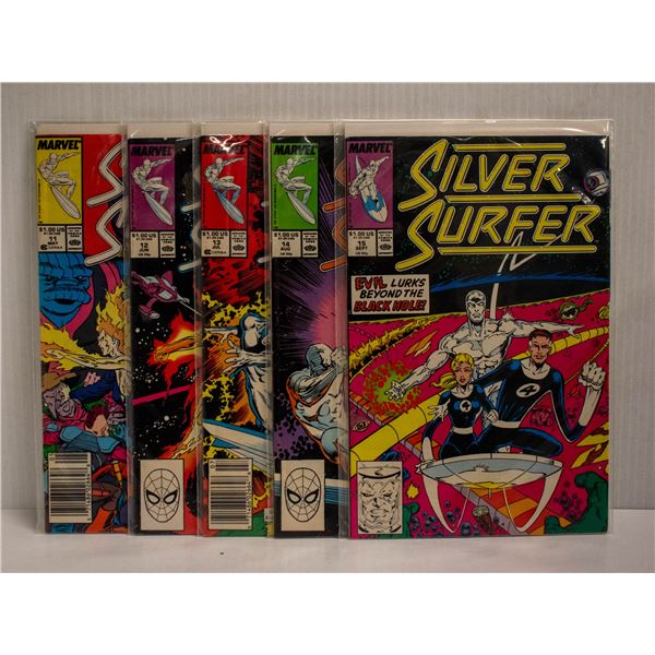 SILVER SURFER --- 5 COMICS