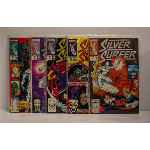 SILVER SURFER --- 5 COMICS