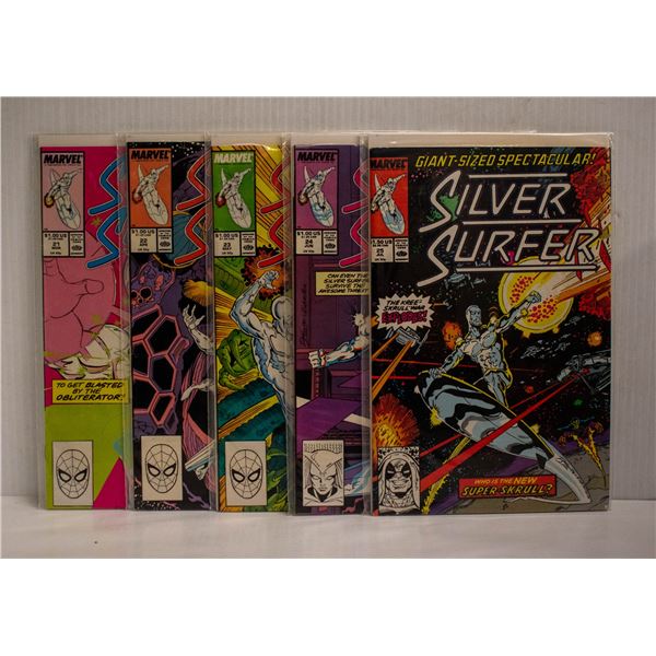 SILVER SURFER --- 5 COMICS