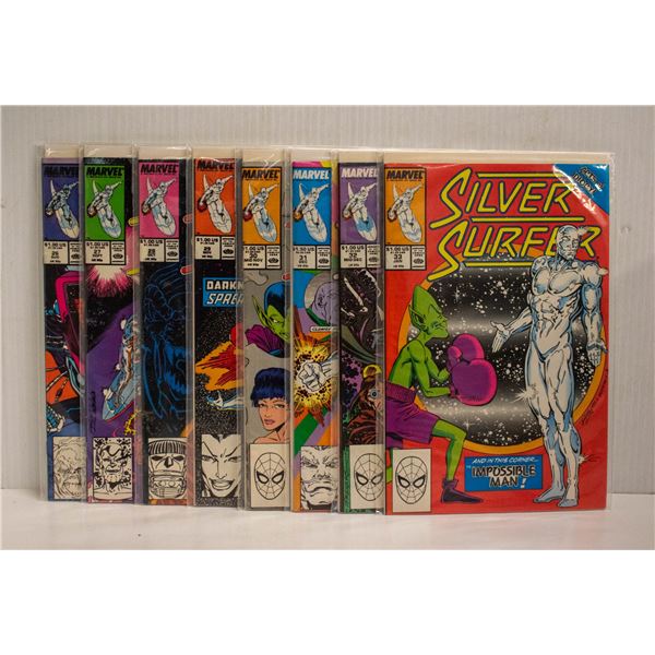 SILVER SURFER --- 8 COMICS