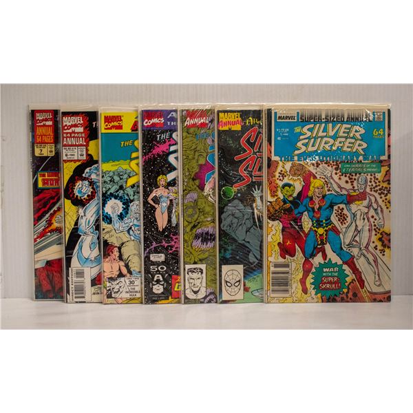 SILVER SURFER - ANNUALS --- 7 COMICS