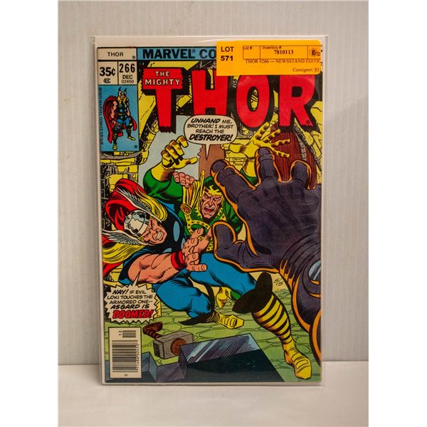 THOR #266 --- NEWSSTAND EDITION