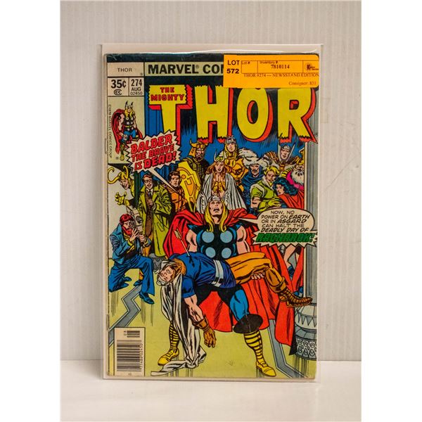 THOR #274 --- NEWSSTAND EDITION