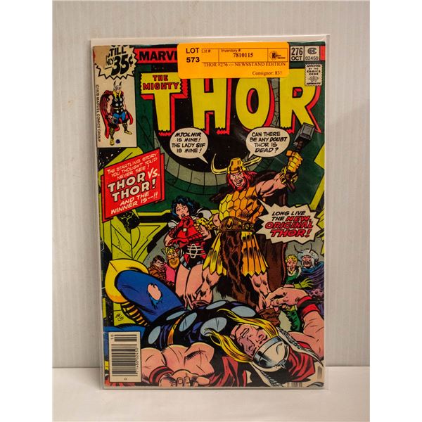 THOR #276 --- NEWSSTAND EDITION