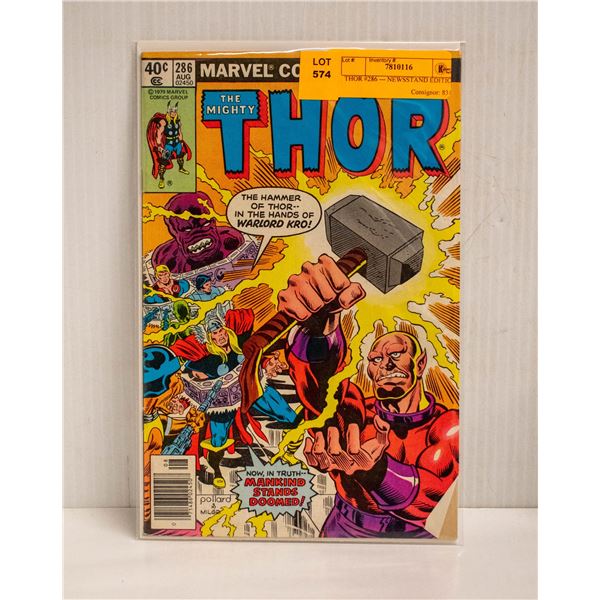 THOR #286 --- NEWSSTAND EDITION