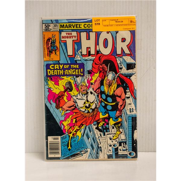 THOR #305 --- NEWSSTAND EDITION