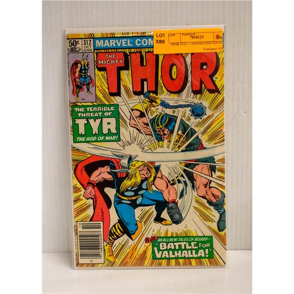 THOR #312 --- NEWSSTAND EDITION