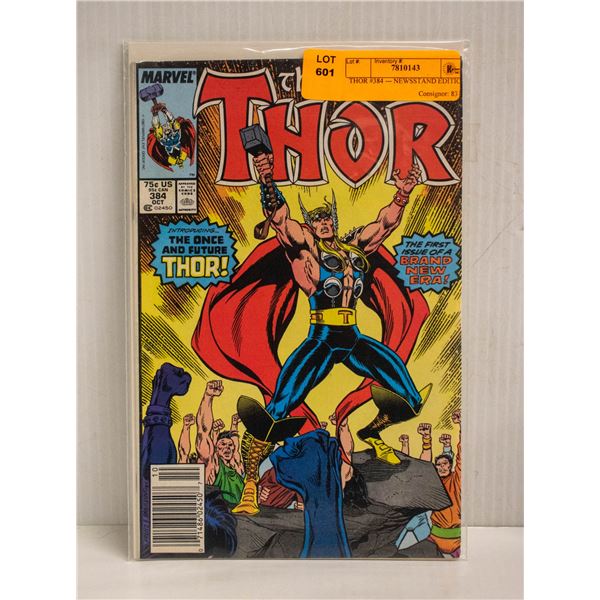 THOR #384 --- NEWSSTAND EDITION