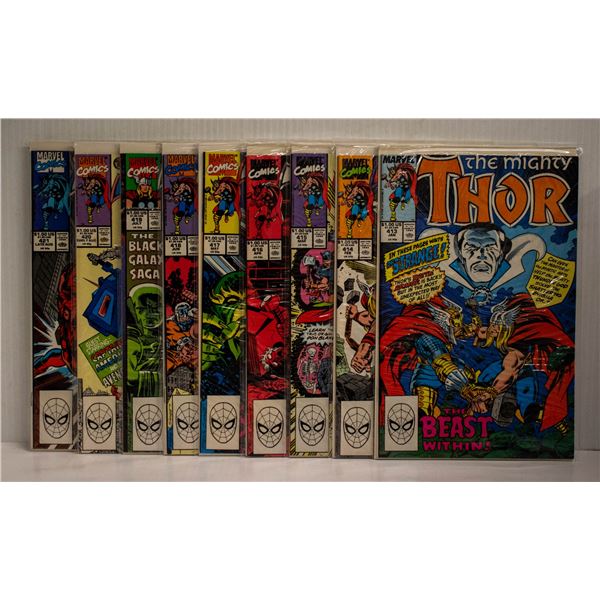 THOR --- 9 COMICS