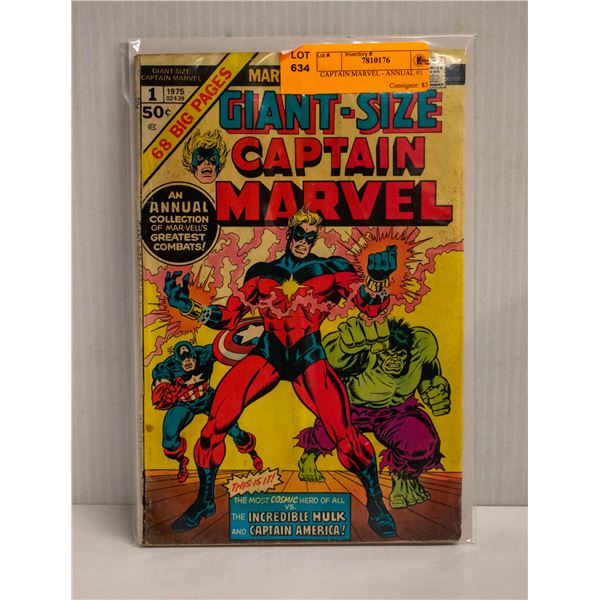 CAPTAIN MARVEL - ANNUAL #1