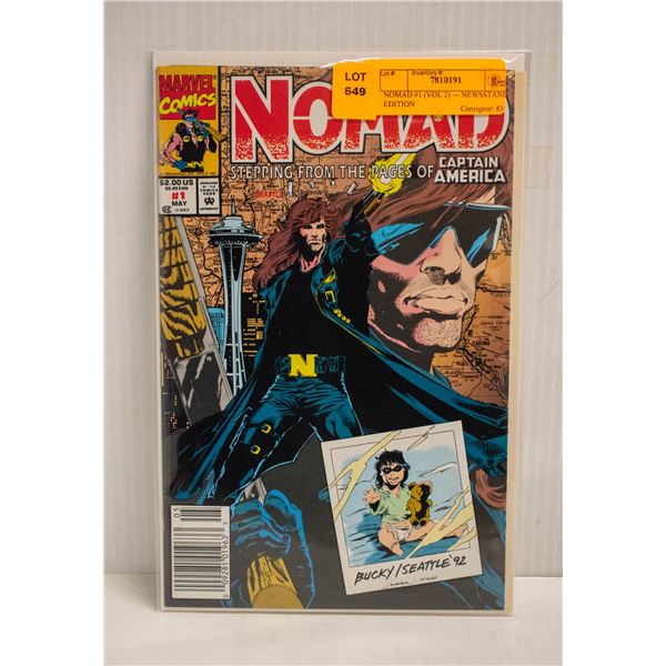 NOMAD #1 (VOL 2) --- NEWSSTAND EDITION