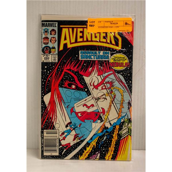 AVENGERS #260 --- CPV