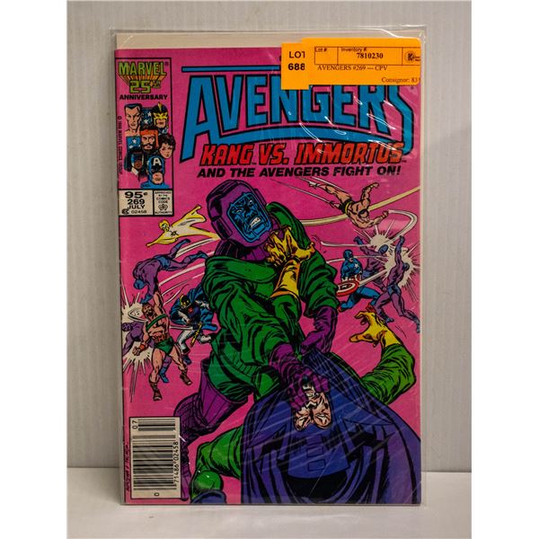 AVENGERS #269 --- CPV